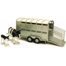 Britains 42709 - Big Farm Cattle Trailer with Cows