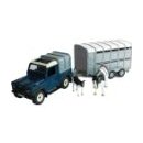 Britains 1:16 Big Farm Land Rover & Livestock Trailer