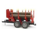 Bruder 02251 - Forestry Trailer with 4 Trunks