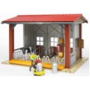 Bruder 62621 - Cow Barn with Milking Machine