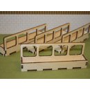 Brushwood Toys BT2074 - Set of 4 Barrier Feeder