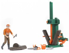 Introducation photo of toy forestry figures and accessories