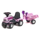 Falk 1086C - Pink Princess Tractor and Trailer