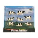 Kids Globe 1:87 Friesian Cattle (8 Pack)