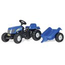 Rolly 013074 - New Holland T7040 Tractor and Trailer