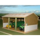 Tractor & Implement Shed 1:32 Scale