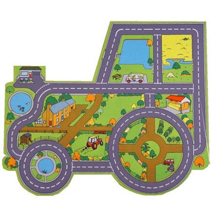 Be-Active: Giant Tractor Farm Playmat