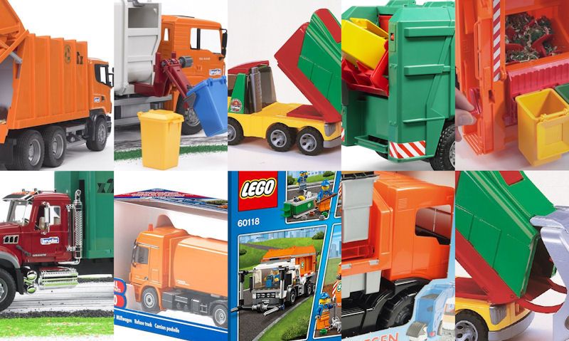 Bin lorry toys