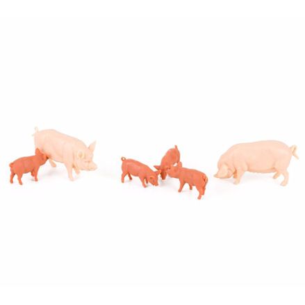 Britains 40966 Large White Pigs Family