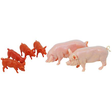 Britains 40966 Large White Pigs, 1:32 Scale