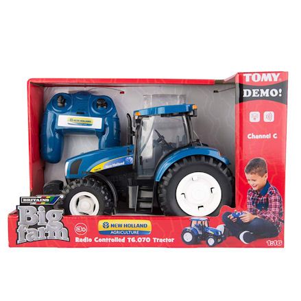 Britains 42601 Big Farm New Holland T6070 RC Tractor, Boxed