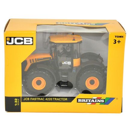 Britains 43124: JCB 4220 Fastrac Tractor, Boxed