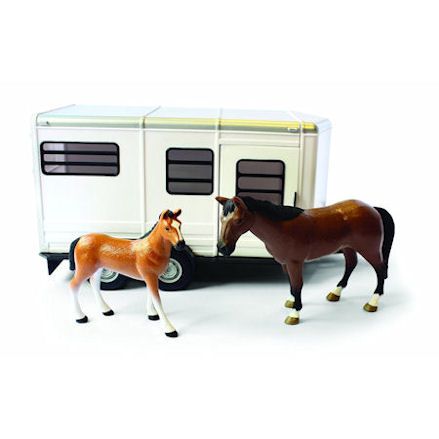 Britains Horse Trailer with Horse & Foal