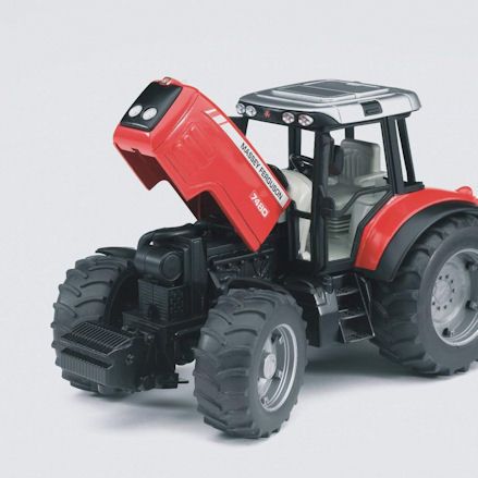 Bruder 02045 Massey Ferguson 7480 Tractor, bonnet