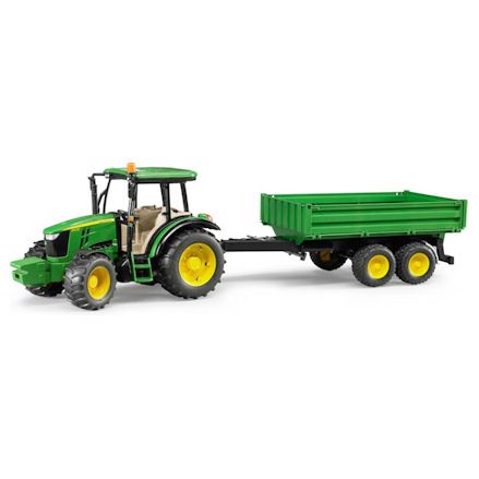 Bruder 02108 John Deere 5115M Tractor with Trailer