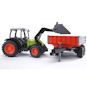 Bruder Claas Nectis 267F Tractor Set, loader