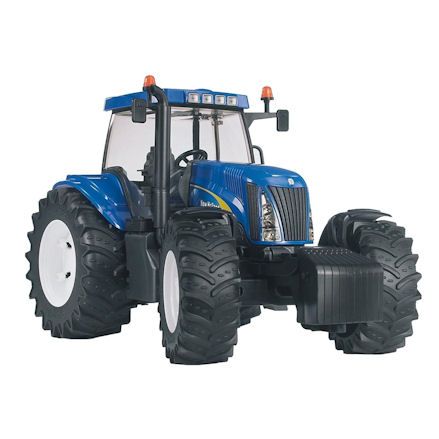 Bruder 03020 New Holland TG285 Tractor, front view