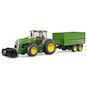 Bruder John Deere 7930 Tractor with Front Loader, Trailer