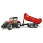 Bruder Case IH Optum 300 CVX Tractor, tipping