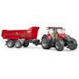 Bruder Case IH Optum 300 CVX Tractor with Krampe Halfpipe