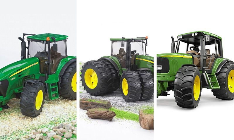 Bruder John Deere tractors