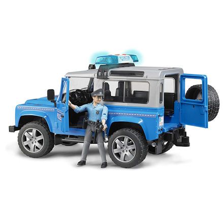 Bruder 02597 Land Rover Defender Police Dept.