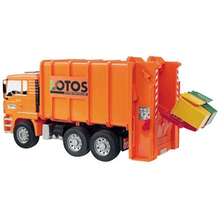 Bruder 02762: MAN TGA Rear Loading Garbage Truck