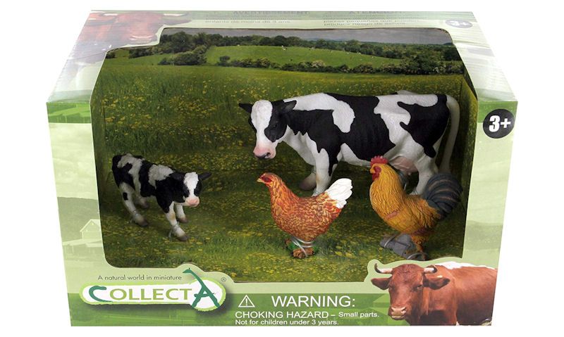BRUDER Farm Animal Cow Brown Kids Farming Toy Childrens Model Scale 1 16 for sale online 