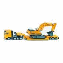 Liebherr Low Loader with Excavator 1847