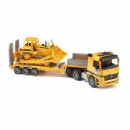 MB Actros Low Loader Truck with CAT Bulldozer