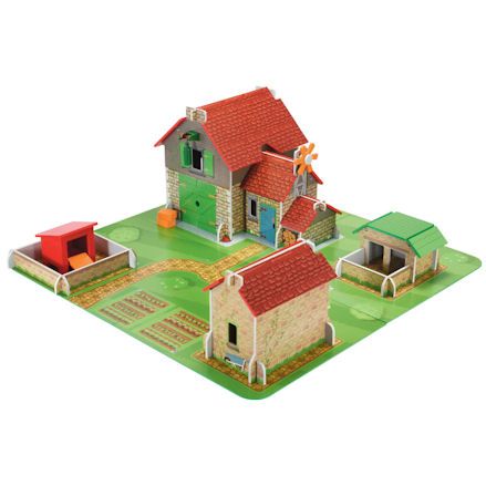 ELC Wooden Classic Farm Playset