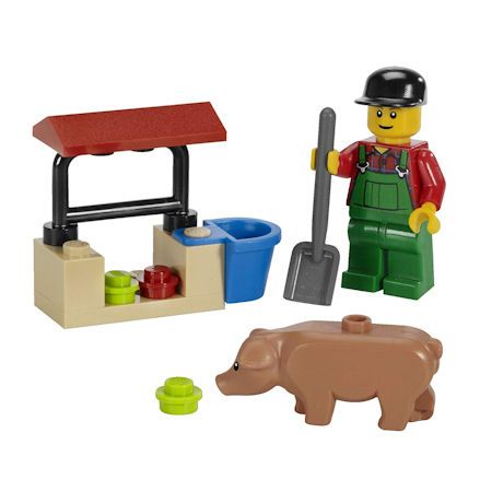 LEGO 7566 City Farmer, right side