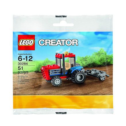 Lego Tractor with Plough