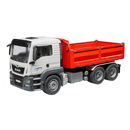 Lorry for taking away material