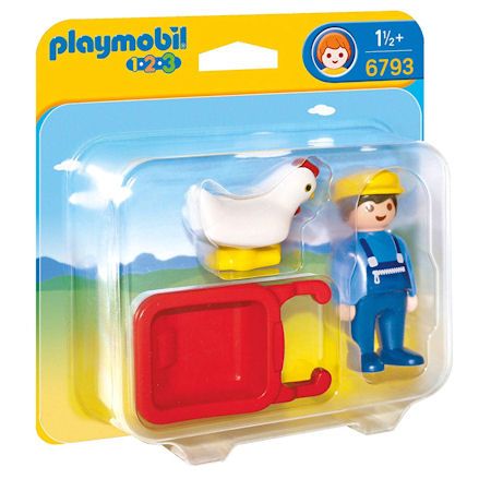 Playmobil 6793 Farmer, left side