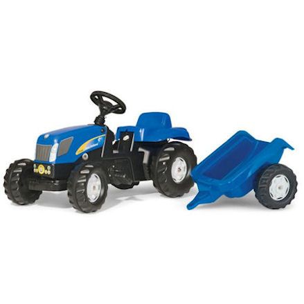 Rolly: New Holland T7040 Tractor with Trailer