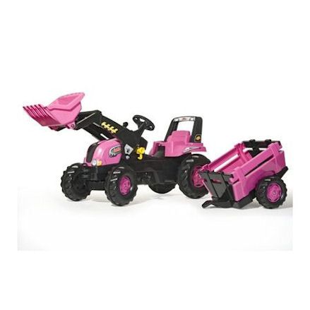 Rolly toys pink tractor