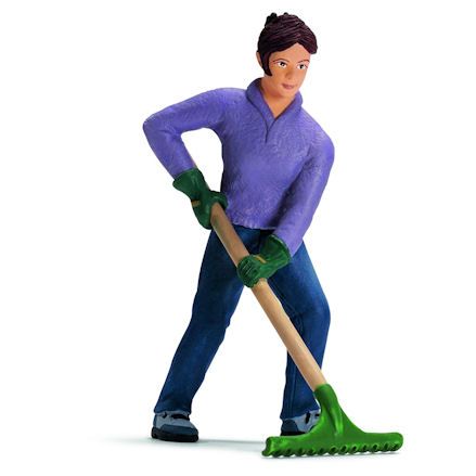 Schleich 13452 Farmer's Wife with Rake