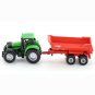 Siku Deutz Fahr Agrotron 265 Tractor, Krampe Halfpipe Trailer