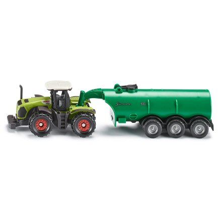 Siku 1666 Claas Xerion 5000 Tractor, Samson Vacuum Tanker