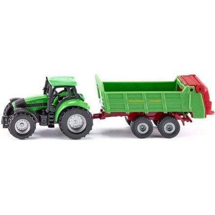 Siku 1673: Deutz Fahr Agrotron 265 Tractor, Spreader