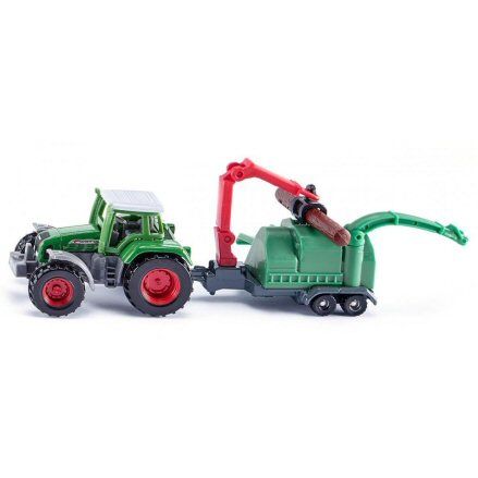 Siku 1675 Fendt Favorit 926 Tractor, JENZ Wood Chipper