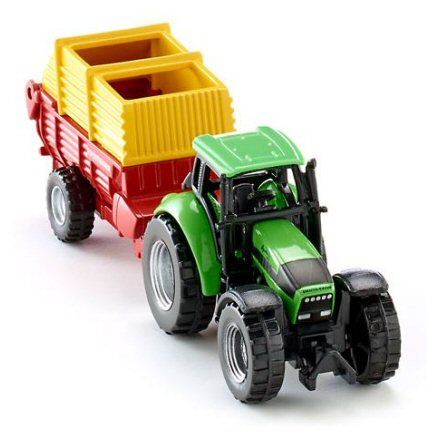 Tracteur miniature avec remorque Pottinger Siku S01676