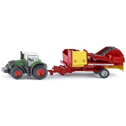 Siku 1808 Fendt 939 Vario Tractor, Grimme Potato Harvester