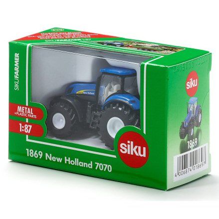 Siku 1869 New Holland 7070 Tractor, box