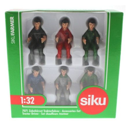 Siku 7071: Tractor Drivers, Boxed