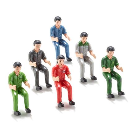 43203 Britains Sitting Drivers Figures Models Set Kids Childrens Toy 3 Years for sale online 