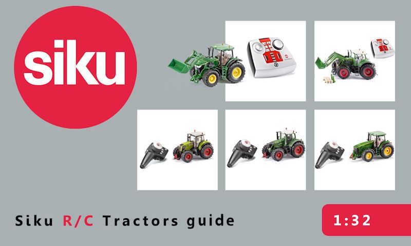 Siku R/C tractors: Getting started guide