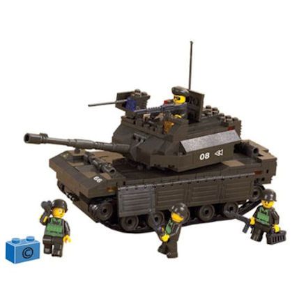 Sluban Army Leading Tank