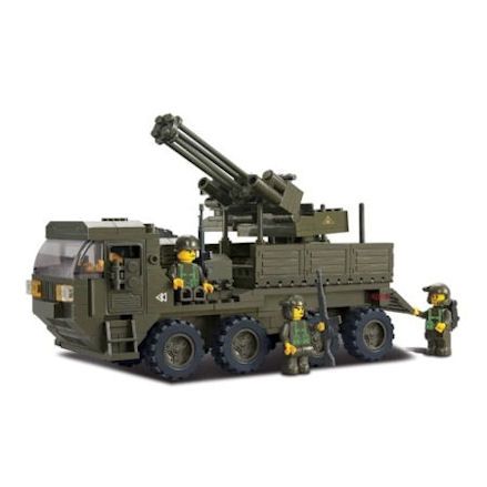 Mobile rocket launchers and artillery